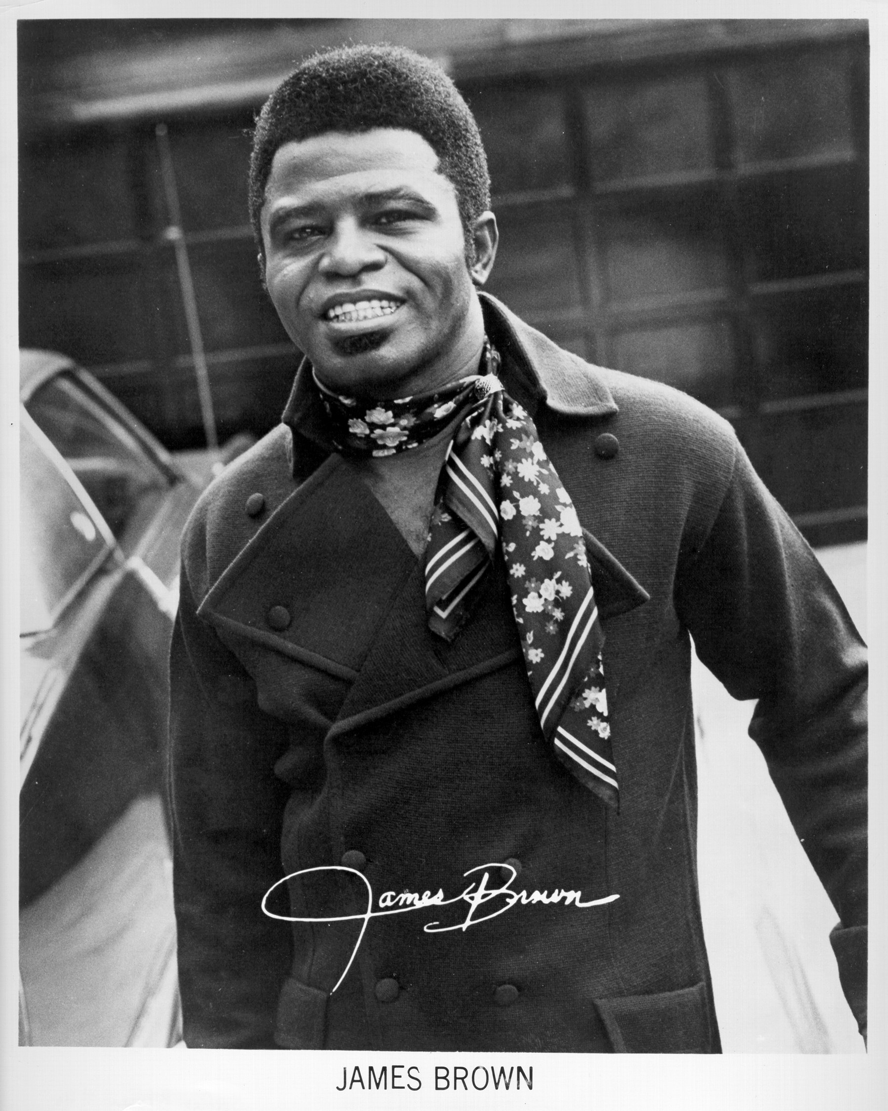 JB circa 1965. Photo via Michael Ochs Archives/Getty Images.